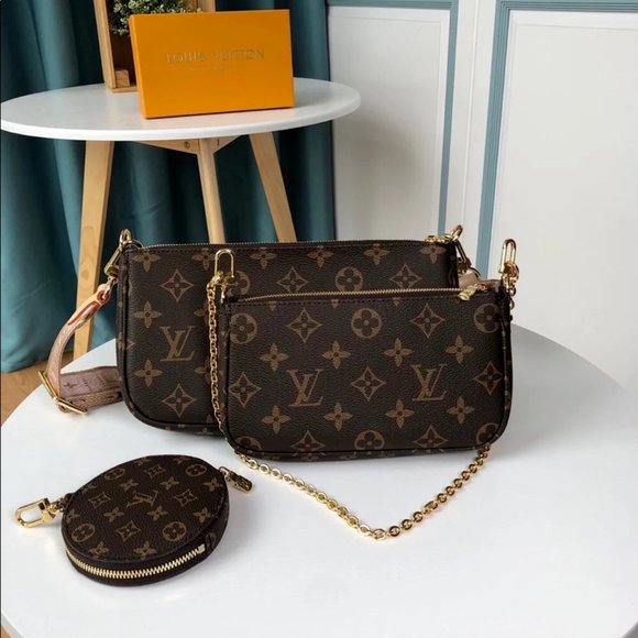 LV Pochette Accessories CrossBody Pink - Picture 4 of 9